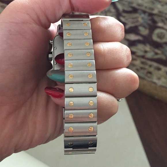 Authentic Cartier Santos 2425 Watch - Picture 4 of 7